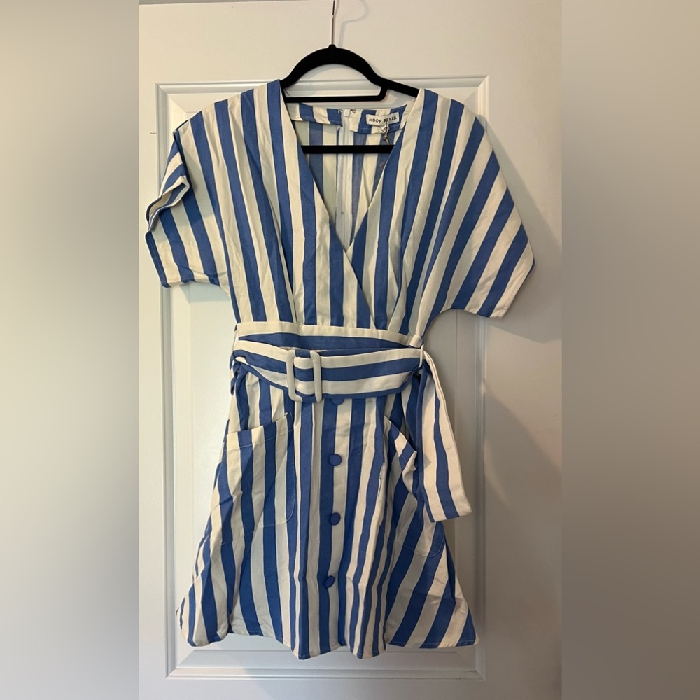 Moon River Striped Dress